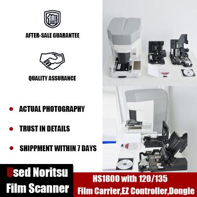 China Print shops used Noritsu film scanner noritsu HS1800 with 120/135 film carrier, EZ controller, dongle for sale