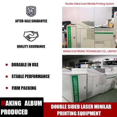 China Print Shops DOUBLE SIDED MINILAB LASER PRINTING SYSTEM PROFESSIONAL PRINTING EQUIPMENT SUITABLE FOR MAKING EBANG PRODUCED ALBUM for sale