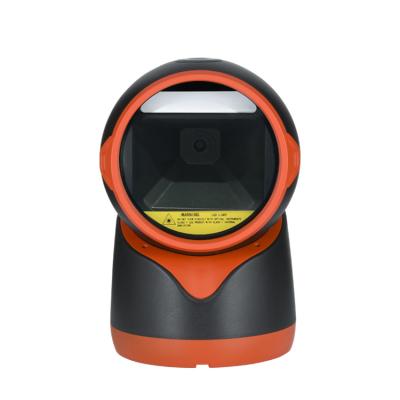 China Direct supply of high quality wholesale 2D barcode scanner QR barcode omnidirectional desktop scanner Undetermined for sale