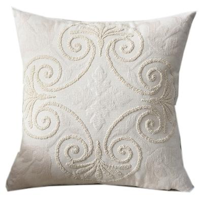 China Wholesale Cheap Folded 50x50cm Embroidery Pillow Cushion Cover for sale