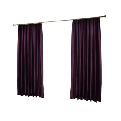 China Blackout Pile Curtain Shade Italian Hook Finished Hotel Curtain for sale