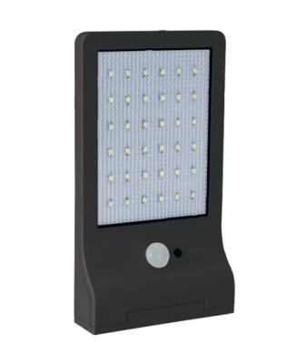 China Garden 114 Led Lamp Pir Motion Sensor Street Garden Decoration Security Wall Light Outdoor Waterproof Solar Powered Solar Light for sale