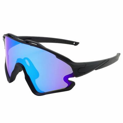 China Custom Brand Detachable Glass Sports Custom Cycling Sunglasses Polarized With Glass 3 for sale