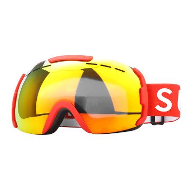 China Sunok Brand Men Polarized Women Ski Goggles Sport High Quality Anti Fog for sale