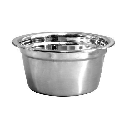 China New Style Modern High-Rim Sanding Deep Basin Stainless Steel Mixing Bowl Container With Lid for sale