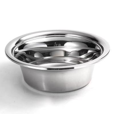 China Good Price 201 Round Basin Modern French Universal Stainless Steel Basin For Kitchen for sale