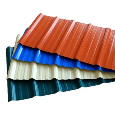 China Factory buildings wholesale price DX51D colored corrugated plate zinc prepainted ppgi roofing sheet for sale