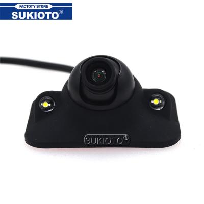 China SUKIOTO IP67 Waterproof Car Rear View Camera With LED Light DVR Wrapping Vackup Night Vision Car Auto Reverse Monitor For Rear View Camera for sale