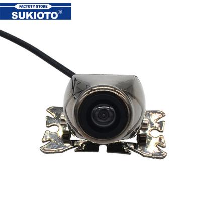 China Wide Angle Car Front Side View Camera Reverse Paking 170 SUKIOTO Universal Waterproof Night Vision Car Rear Reversing Camera for sale