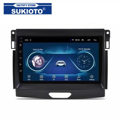 China New 4G WiFi Car Dvd Radio SUKIOTO 2021 Car Radio Multimedia VCR Radio Android GPS Navigation 2 Auto Din For Universal Car Audio for sale