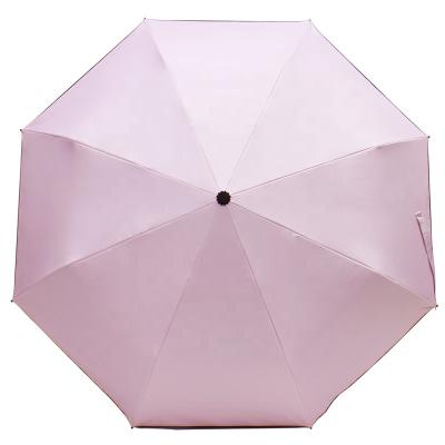 China 2021 Promotion Quality Travel Traditional Folding Umbrella 8 Bones Lightweight Umbrella for sale