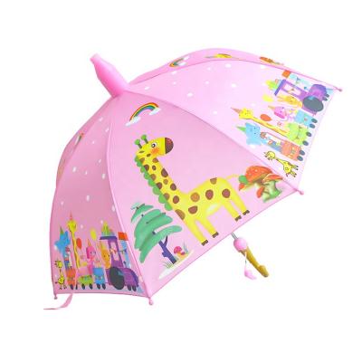 China Modern Logo Sun Protection Yellow Rain Children's Custom Child's Umbrella For Child for sale