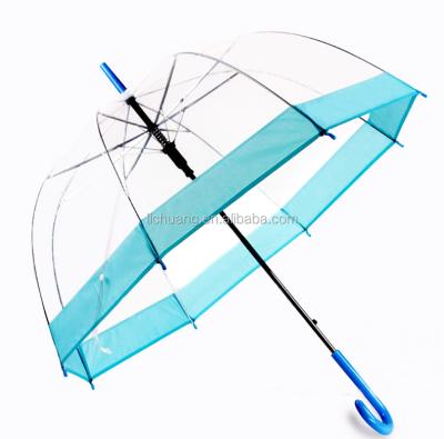 China Wholesale Clear Umbrella Cheap Fashion Transparent Rain Poe Umbrella Directly for sale