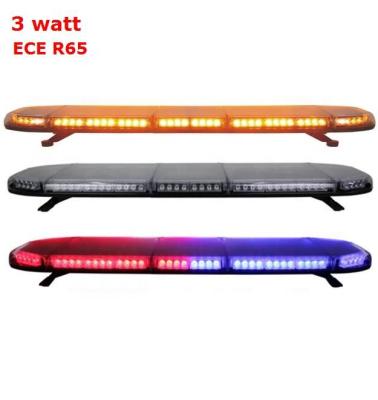 China Aluminum Extrud house+durable PC lens ultra bright 3 watt 47 inch led directional warning lightbar led lightbar car flash strobe emergency vehicle lightbar for sale