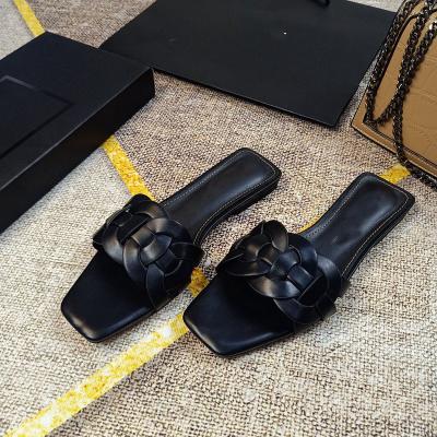 China New Fashion Trend Y Style Luxury Original American Hot Women's Slippers Black Sandals Spot Summer Wholesale Women's Sandals Slipper for sale