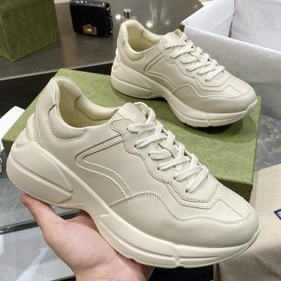 China Original Platform Light Luxury Brand Ladies Shoes Women White Running Casual Designer G Fashion Unisex Breathable Sneakers for sale