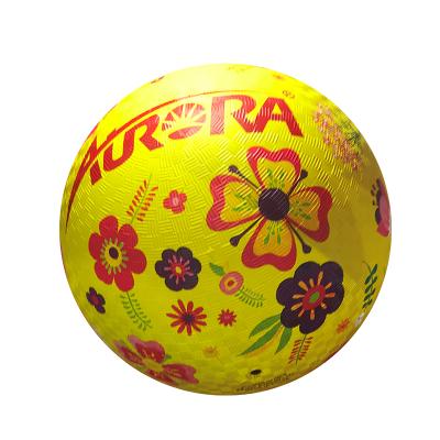 China Toy Top Promotional Quality Customized Logo 8.5 Inch Outdoor Playground Ball Kickball for sale