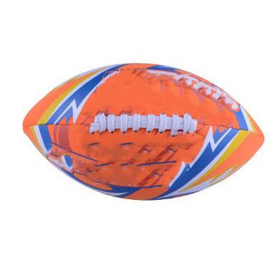 China Durable Size F9 SBR Neoprene Official American Beach Footballs Waterproof Football for sale