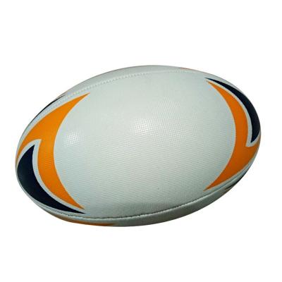 China Durable Chinese Made Size 5 Custom PU Machine Pitched Rugby Balls for sale