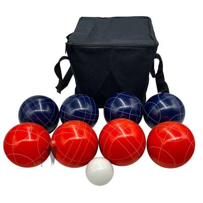 China Durable Chinese manufacturer sales triumph competition resin bocce bounce balls grass court lawn ball game for sale