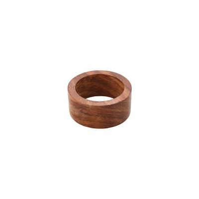 China Sustainable Simple Natural Luxury Wedding Table Napkin Ring For Dinner Party Table Wood Decor Customized Viable for sale