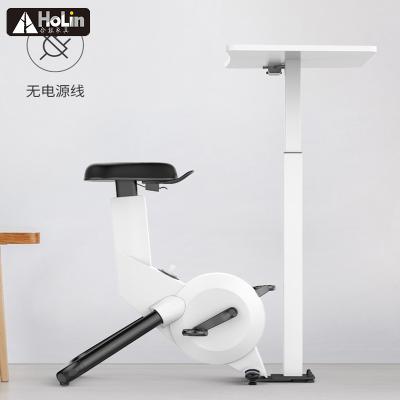 China Home Use Cycling Trainer Fitness Desks Bicycle With Adjustable Height Table Home Office Bike Desk for sale