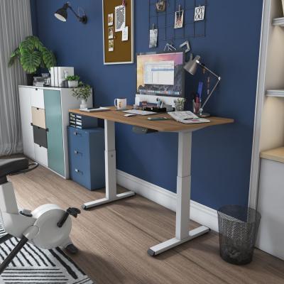 China Sit Stand Lifting Single Motor Computer Desks Smart Electric Height Adjustable (Height) Working Adjustable Desk for sale