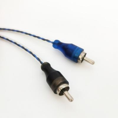 China Audiophile Grade-featuring twisted pair technology guaranteed high quality single female output audio video power cables for sale