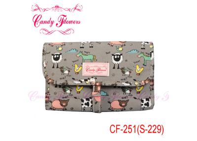 China Waterproof Printed Personalized Makeup Bags small cosmetic case for sale