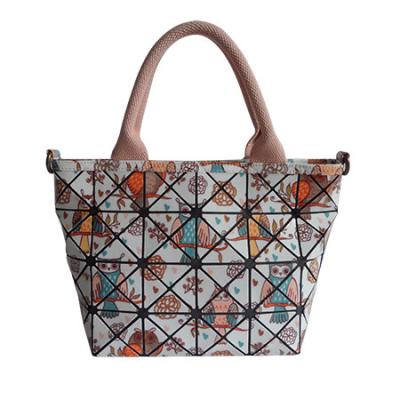 China Fashion Womens Tote Bags , Prism Basic Floral Canvas Tote Bag for sale