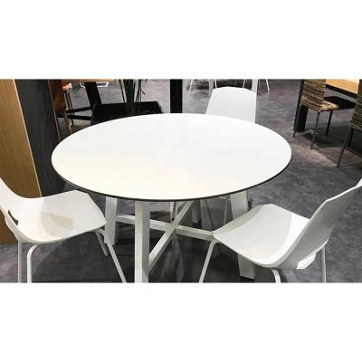 China Durable Restaurant Furniture DEBO Waterproof HPL Compact Laminate Table Surface From China for sale