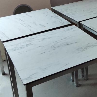 China DEBO New Age Foldable Wholesale Products Color Laminate Stone Dining Table For Sale for sale