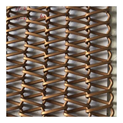 China Corrosion Resistance Factory Direct Supply Of Stainless Steel Decorative Mesh Metal Tie Flower Curtain Wall for sale