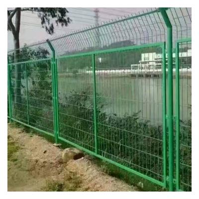 China Easily Assembled Welded Mesh Chain Link Fence Isolation Frame Bilateral Steel Wire Guardrail Isolation Frame For Garden Road Protection for sale