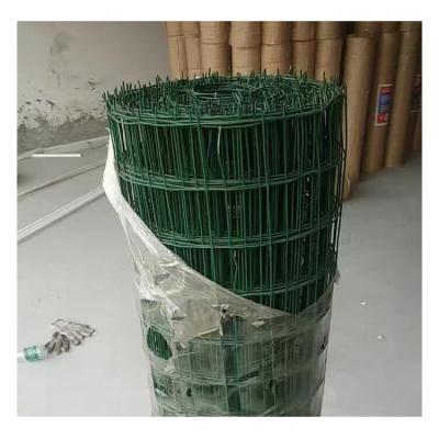 China Plain weave Wholesale Green Color Pvc Coated Galvanized Welded Wire Mesh Welded Wire Mesh Size for sale