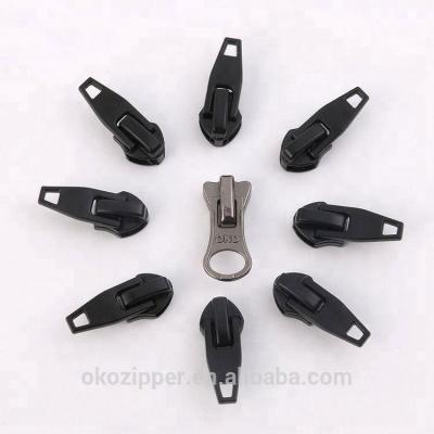 China Custom Wholesale Nickel Free Zipper Head Pulls High Quality Professional Rubber Zipper Sliders for sale