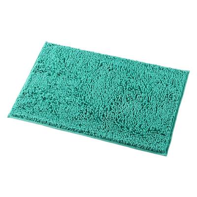 China Durable Chenille 2pieces Carpet Super Water Absorption Anti Slip Bathroom Mat for sale