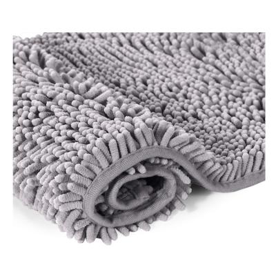 China Microfiber Shag Sustainable Carpet Chenille Animal Anti-Slip Bath Mat Floor Mat for sale