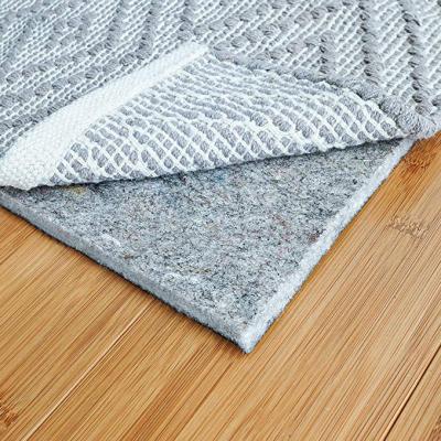 China Area Rug Pad Anti-Slip Mat Felt Rubber Bottom Pad With Non-Skid Backing for sale