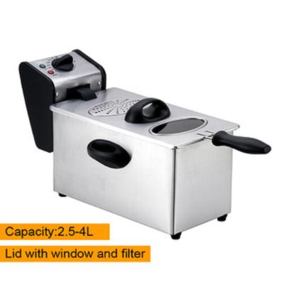 China Immersion element provides deep fryer rapid preheat capability: 2.5L/3L/3.5L/4L steel or enamel inner pot variable temperature control to 190 C for sale