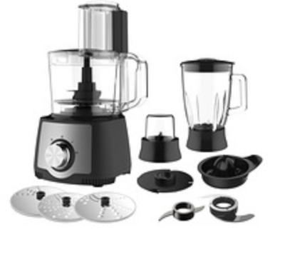 China Low Noise Multi-Function Food Processor Multi-Function Doughing Mincing Emulsifying Slicing Shredding for sale