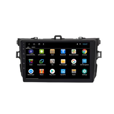 China Android 11 DSP Carplay GPS Car Radio DVD Player Multi-touch Capacitive Screen For Toyota Corolla 2009 for sale