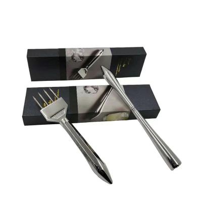 China Sustainable Hot Sale Stainless Steel Ice Pick Barware Bartender Tools Bar Accessories for sale