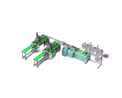 China Garment Shops Full Automatic Face Masks Making Machine Production Line for sale