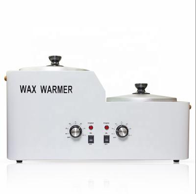 China Professional Exfoliators Wax Melting Heater Hair Removal Waxing Pots Double Wax Warmer for sale