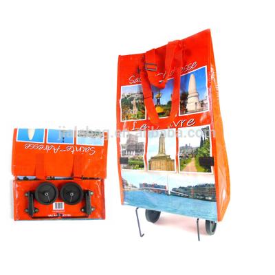 China Handled Cheap Custom Promotional Trolley Bag For Shopping for sale