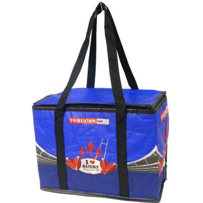 China Durable Cheap Reusable Cooler Bag Food Delivery Thermal Cooler Bag Insulated for sale