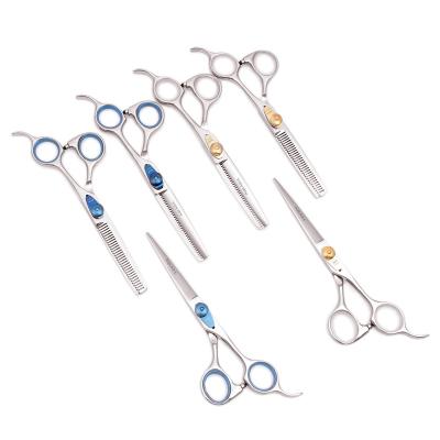 China AQIABI Japan 440C Professional Hairdressing Scissors Hair Cutting/Thinning Scissors 6