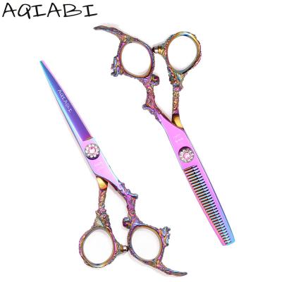 China Cutting Scissors and Thinning Scissors High Quality Hairdressing Scissors 5.5