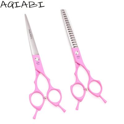 China AQIABI JP 440C Viable Dog Grooming Scissors 6.5